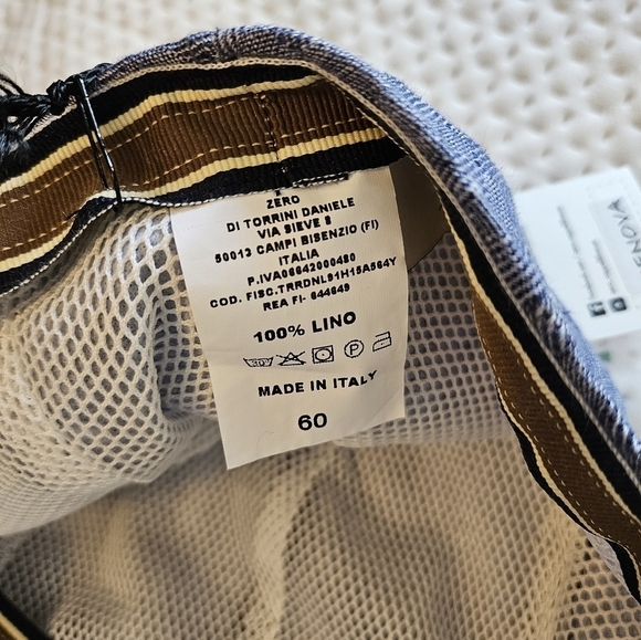 NWT Italian men's hat size 60 - Picture 6 of 6